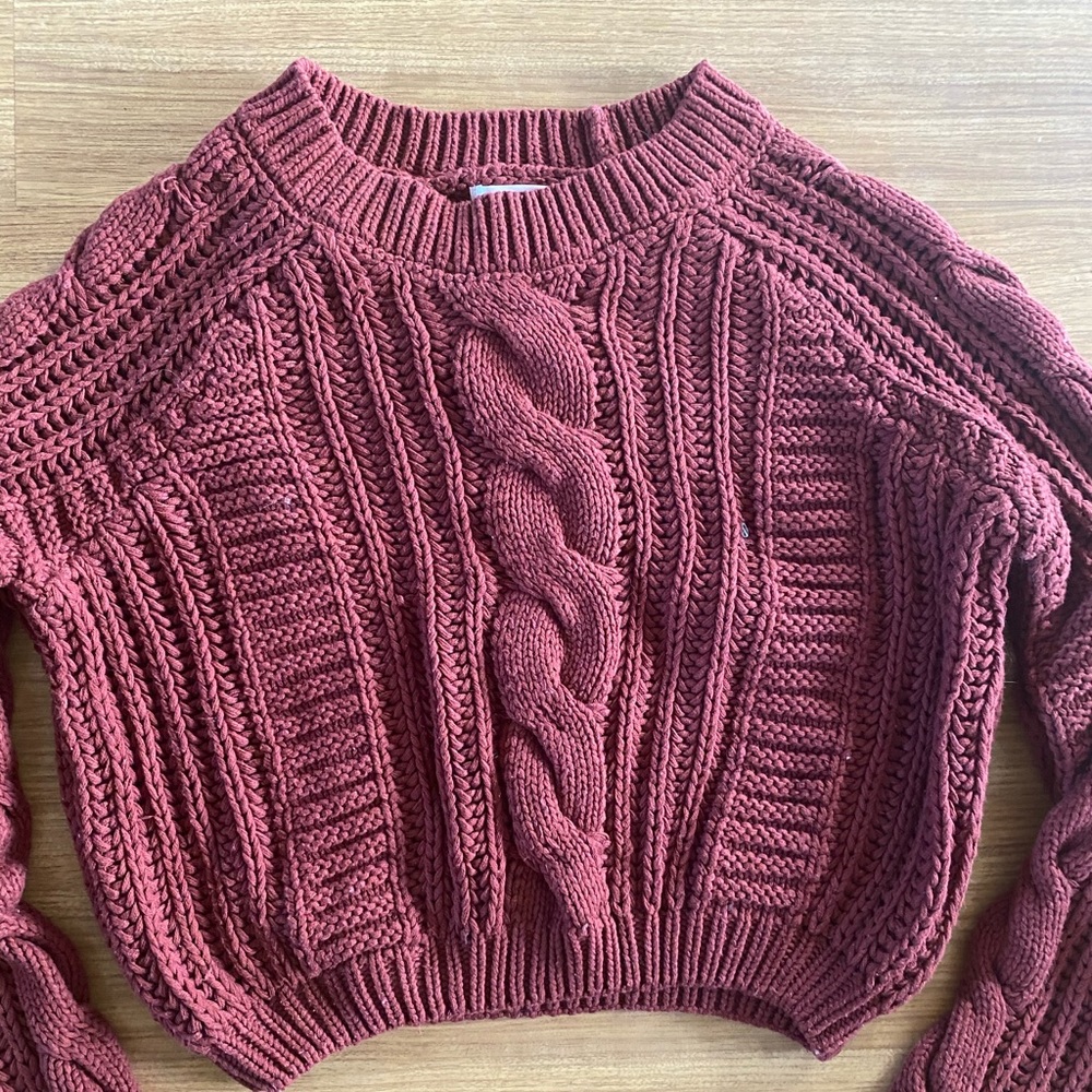 Lottie Moss (Pacsun) Cropped Sweater